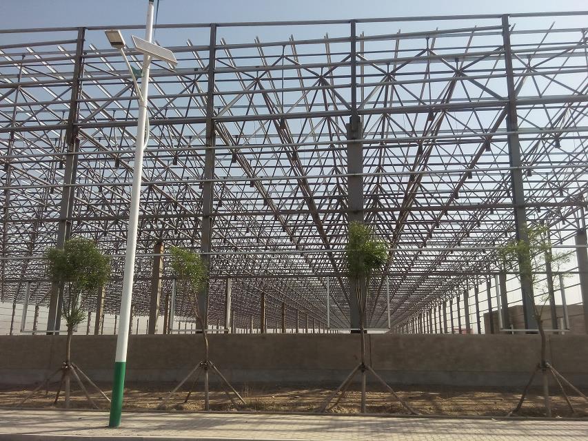 涿州汽车工业厂房网架