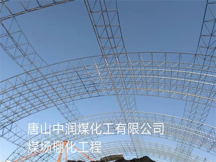 涿州水泥厂网架安装