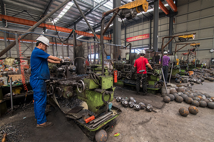 涿州网架配件车间